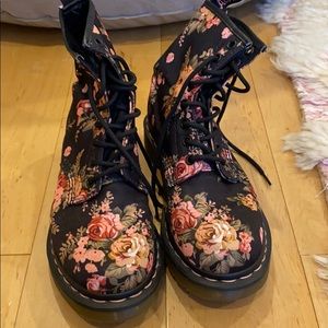 Floral Doc Martens